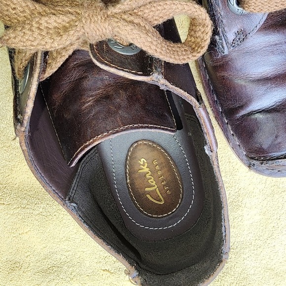 Clarks Funny Dream Women's Size 10/41.5 Shoes Brown Leather Comfort Casual - Picture 4 of 8